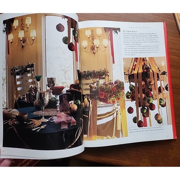 Christmas With Southern Living 2001 Holiday Recipes Cookbook & Entertaining HC - Picture 14 of 16